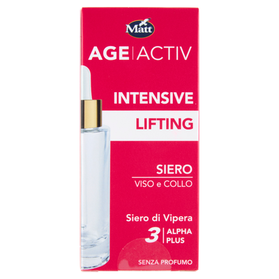 Matt Age Activ Intensive Lifting Siero di Vipera 3 Alpha Plus 30 ml