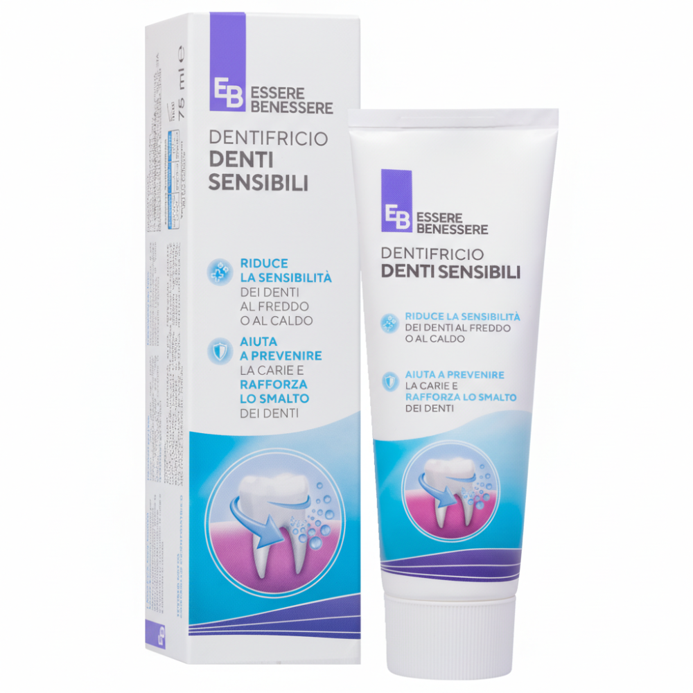 Essere Benessere Denti Sensibili Dentifricio 75 ml, , large