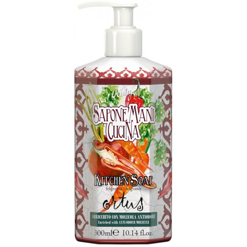 Le Maioliche Sapone Liquido Mani Cucina Ortus Antiodore 300 ml, , large