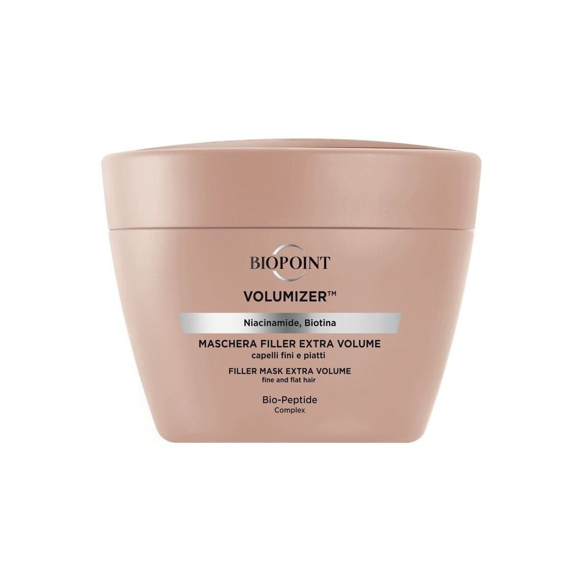 BIOPOINT Volumizer - Maschera Filler Extra Volume Per Capelli Fini E Piatti 200 Ml - Immagine 3