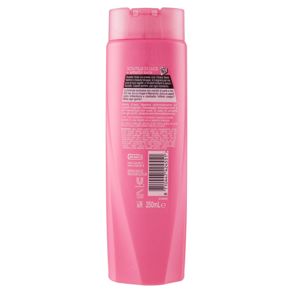 Sunsilk Scintille di Luce Shampoo 250 ml, , large