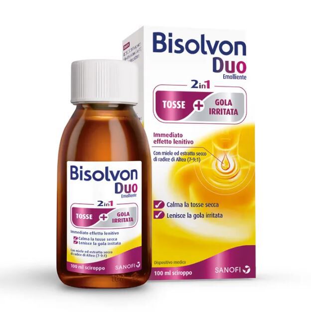 Bisolvon Duo Sciroppo Miele 100 ml - -