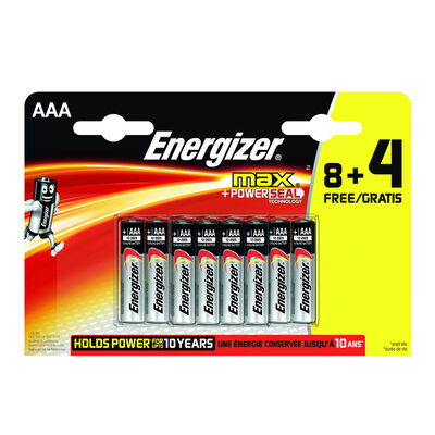 Energizer Max Mini Stilo 8+4 Fress