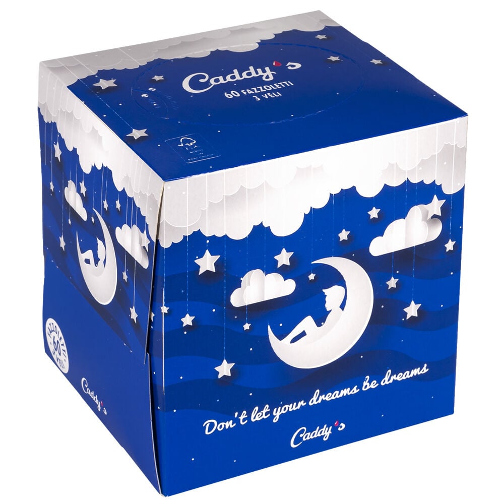 Caddy's Box Fazzoletti 60 Pezzi, , large