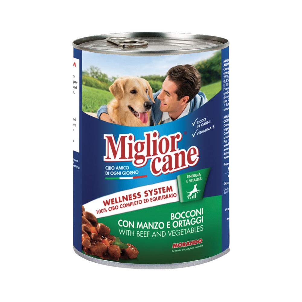 Migliorcane Bocconcini di Manzo e Ortaggi 405 g, , large