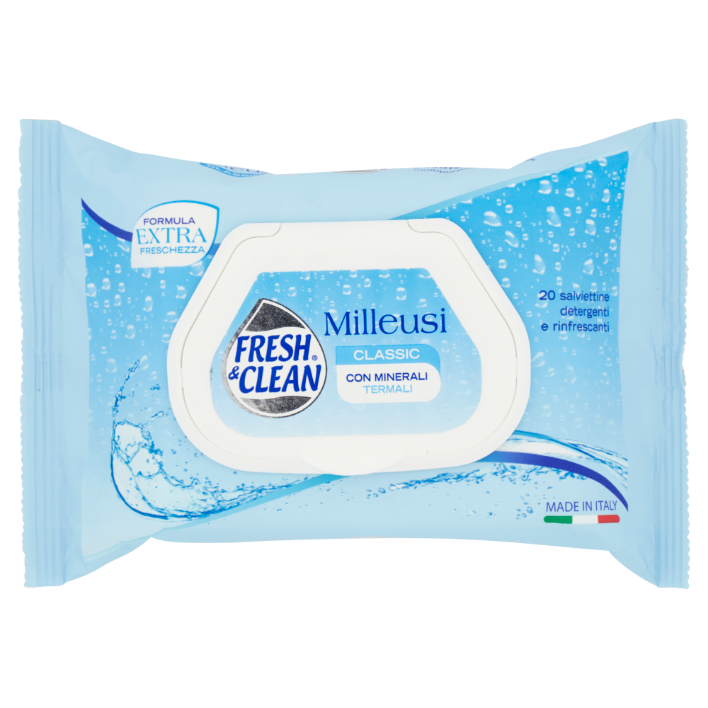 Fresh & Clean Milleusi Salviette 20 Pezzi - -