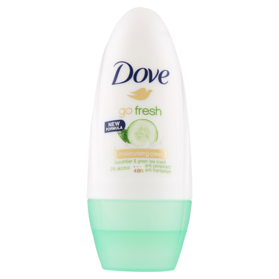 Dove Go Fresh Deodorante Roll-On Cetriolo e Te Verde 50 ml