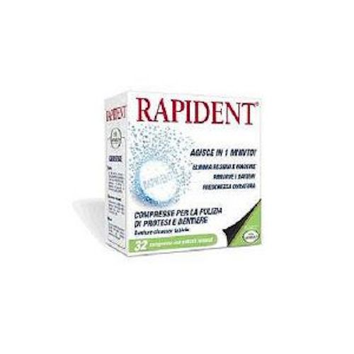 Rapident Pulizia Protesi 32 Compresse - -