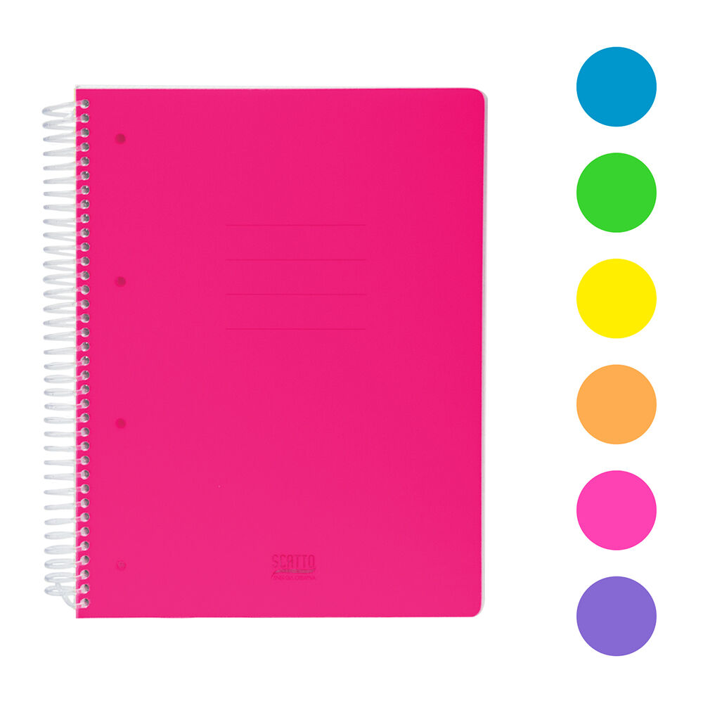 Scatto Quaderno a Spirale A4 Righe, , large