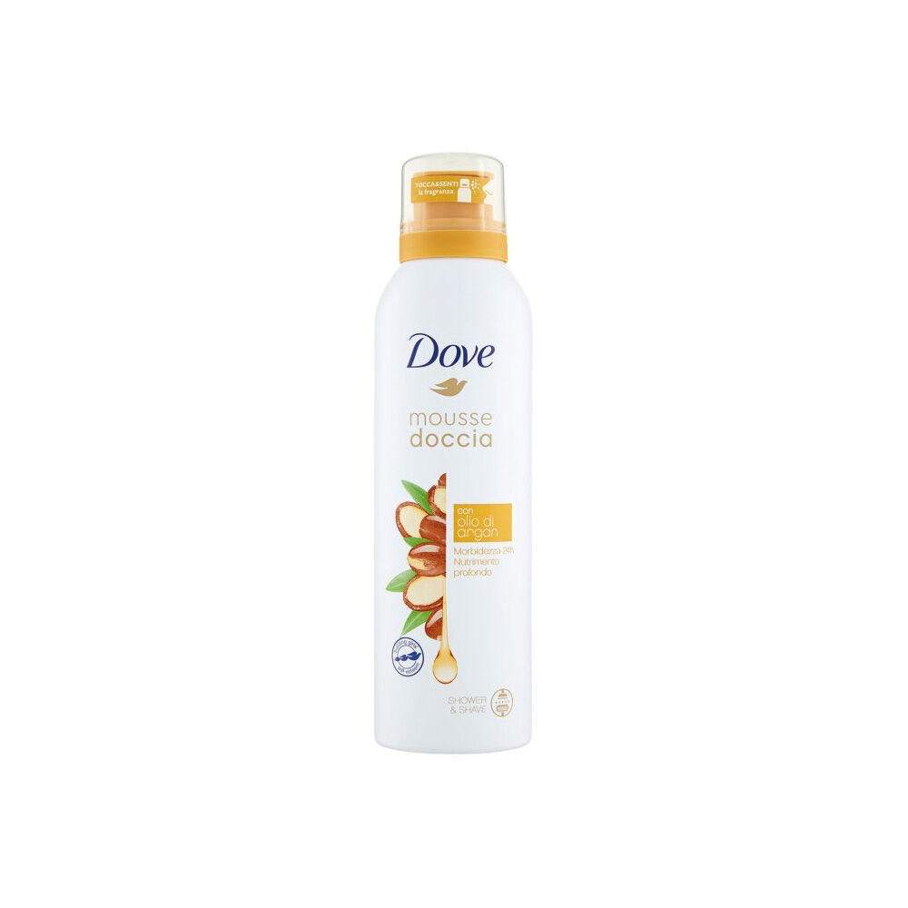 Dove Mousse Doccia con Olio di Argan 200 ml	, , large