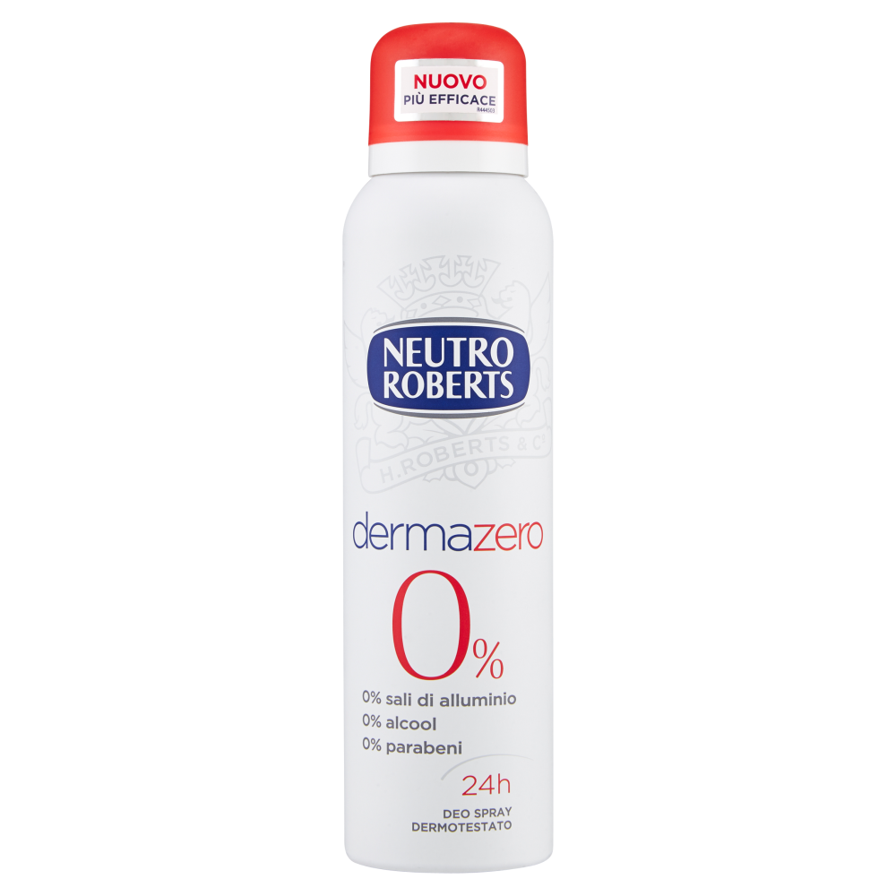 Neutro Roberts DermaZero 0% Deodorante Spray 150 ml - -