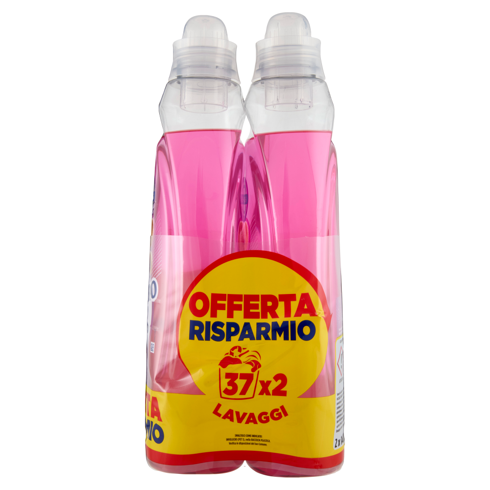 Coccolino Wonder Wash Detersivo Ultra Care Bipacco 2x37 Lavaggi, , large