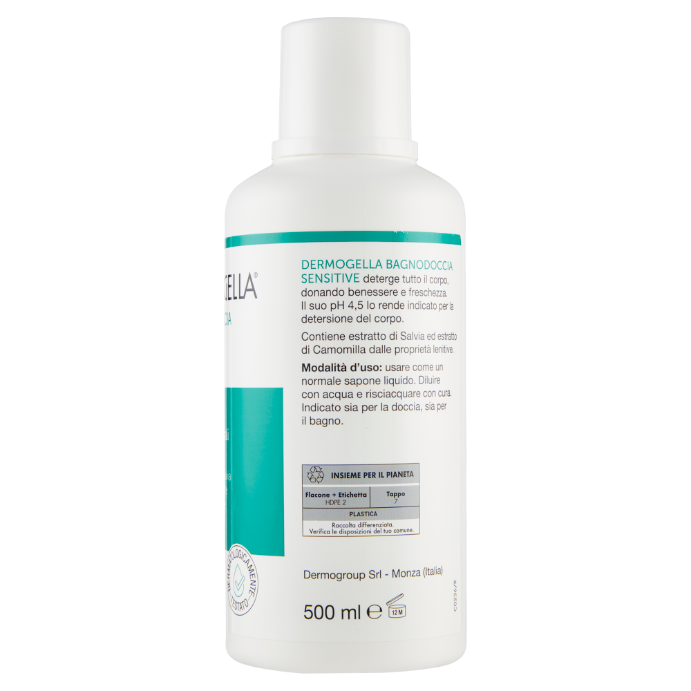 Dermogella Bagnodoccia pH 4.5 500 ml, , large