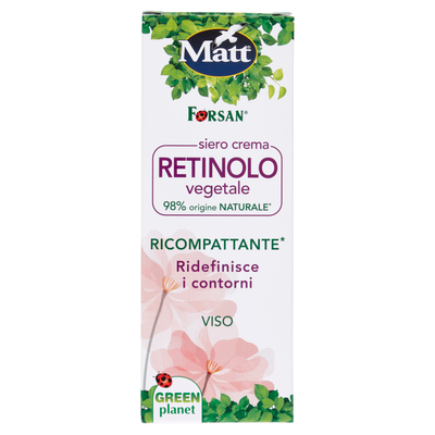Matt Forsan Siero Crema Retinolo Vegetale Ricompattante Viso 30 ml