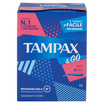Tampax &Go Mini 20 Tamponi