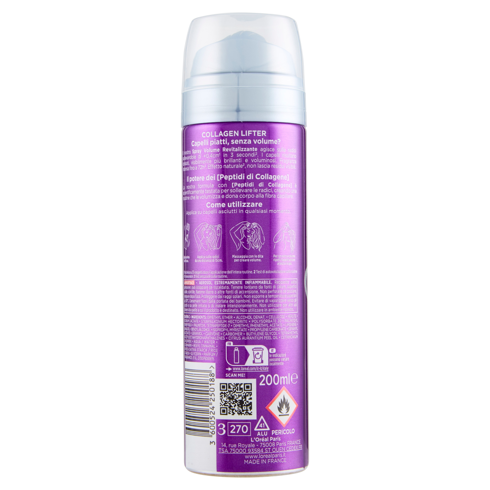 Elvive Big Hair Day Spray Volume Revitalizzante 200 ml, , large