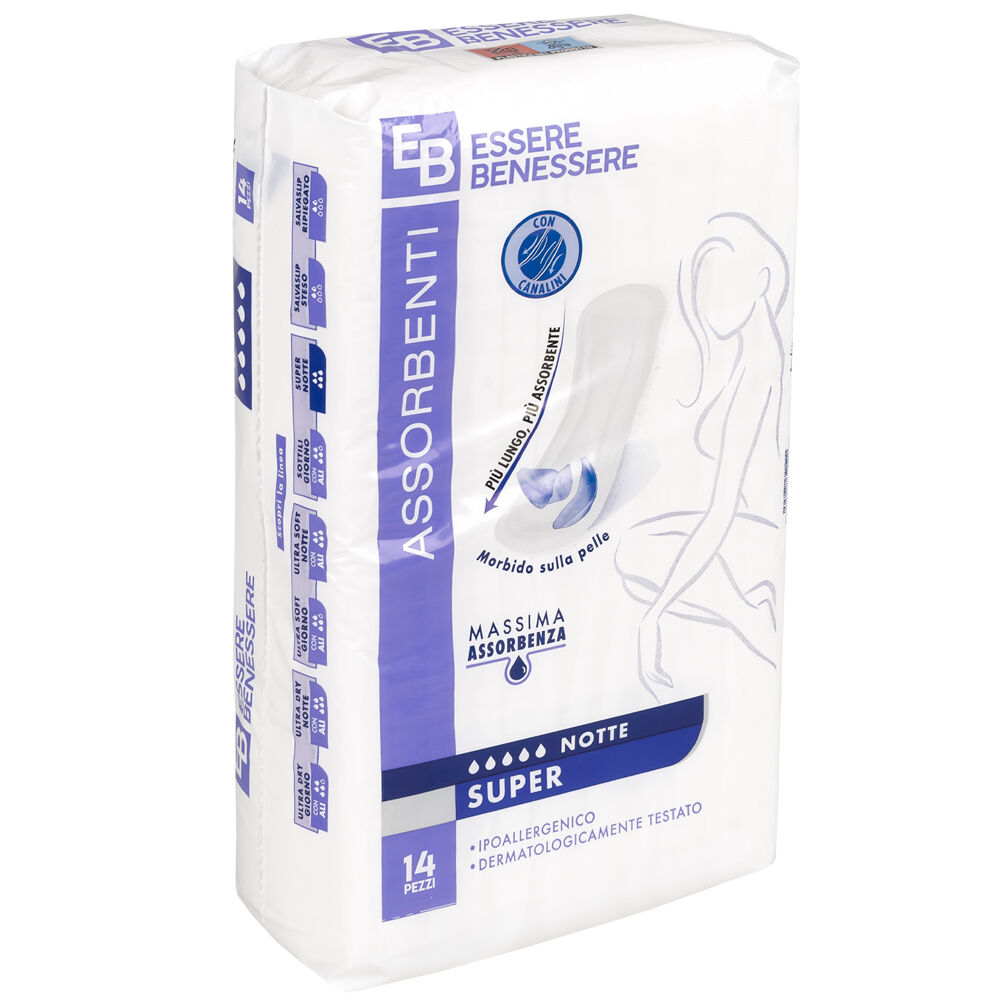 Essere Benessere Super Notte 14 Pezzi, , large