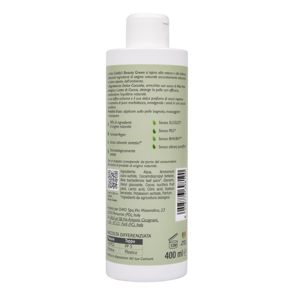 Caddy's Beauty Green Bagnodoccia Dolce Coccola 400ml, , large