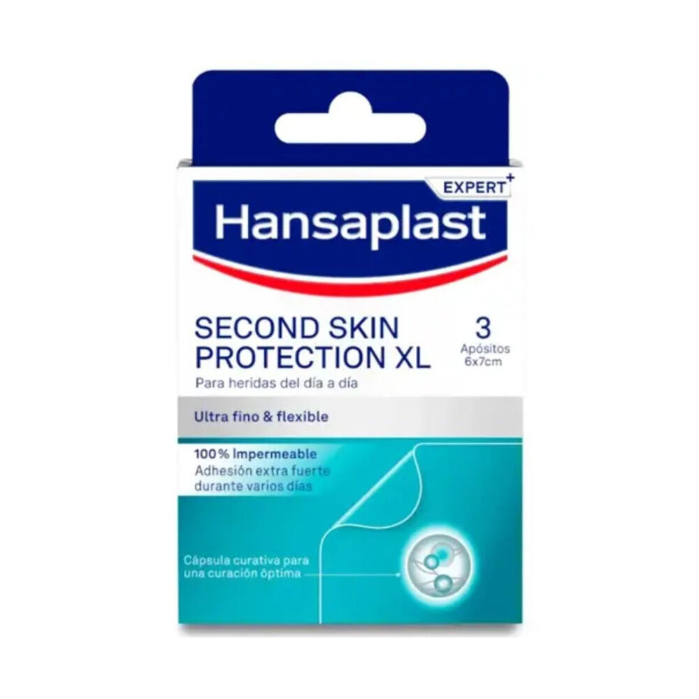 Hansaplast Cerotti Second Skin XL 3pz	, , large