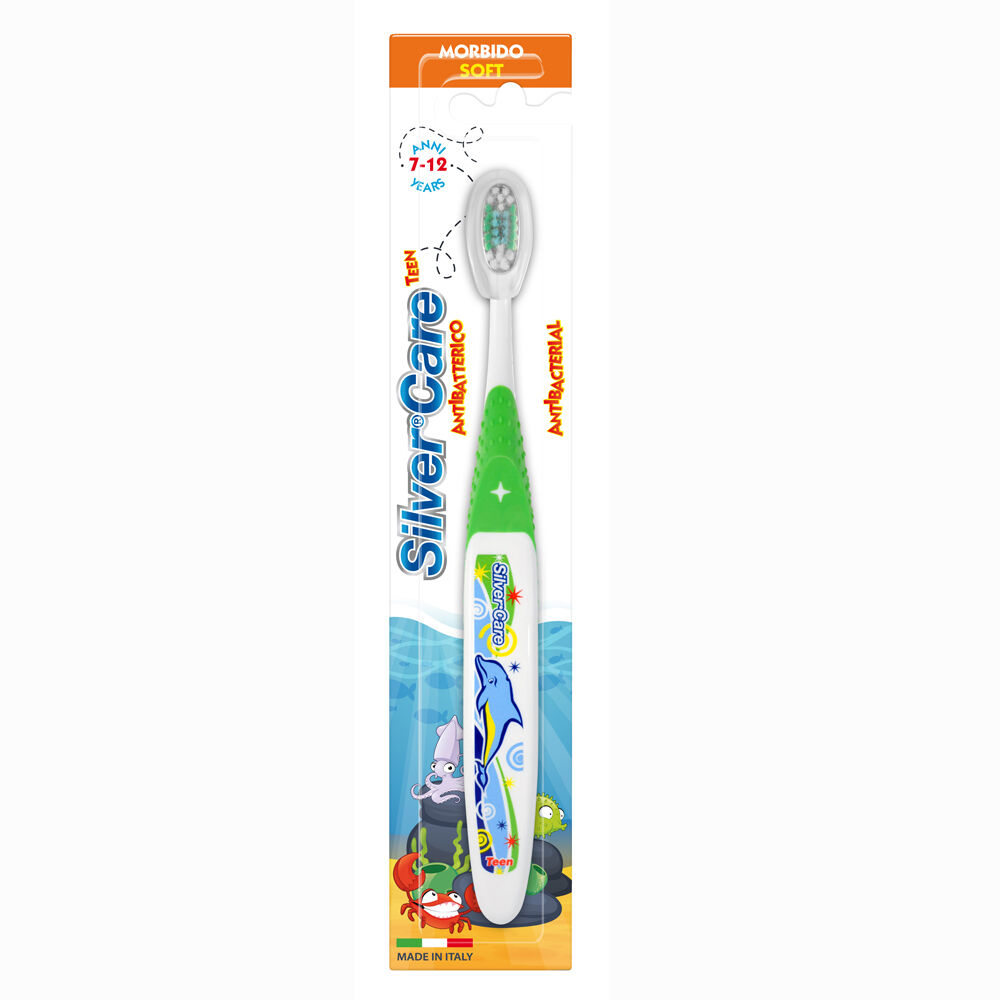 Silver Care Spazzolino 7-12 Anni Colori Assortiti, , large