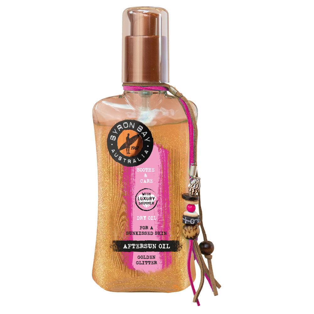 Byron Bay Olio Doposole Glitter 200ml - -