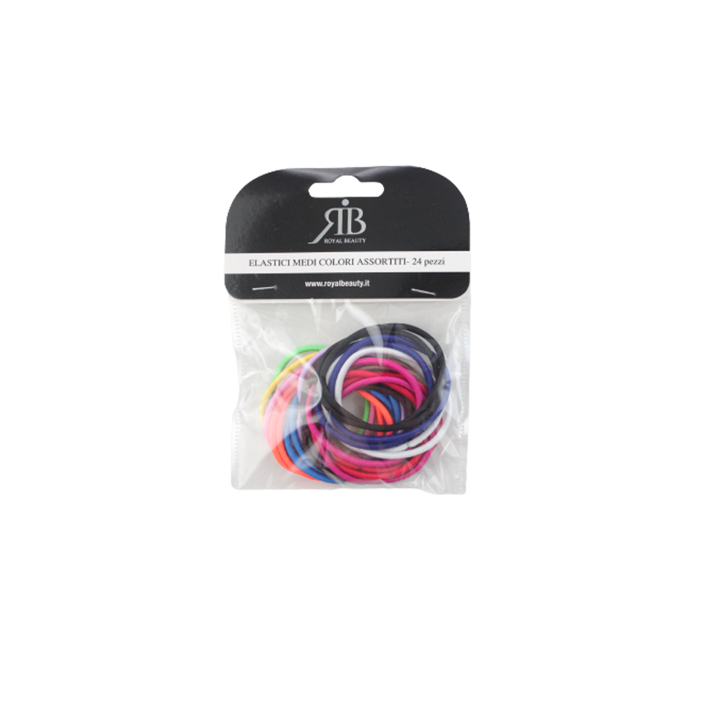 Royal Beauty Elastici Medi 24 Pezzi - -