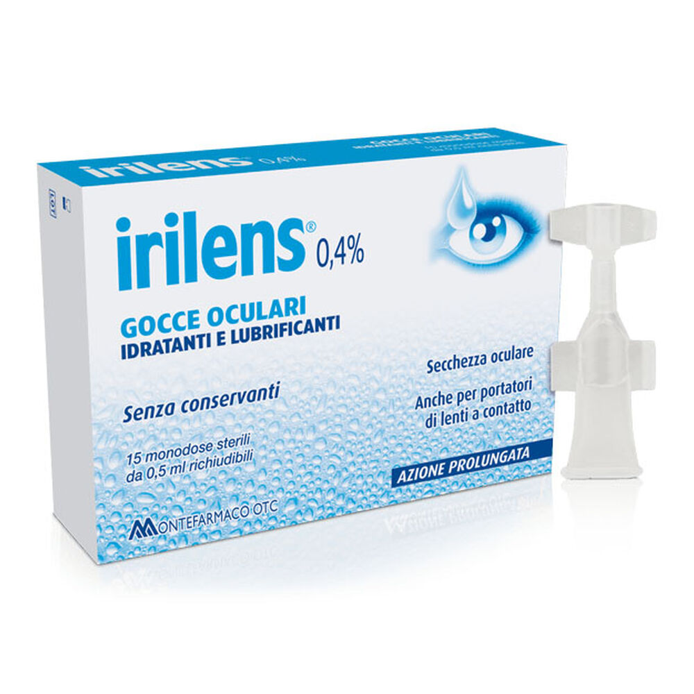 Irilens Gocce Oculari 15 Fiale Monodose Acido Ialuronico, , large