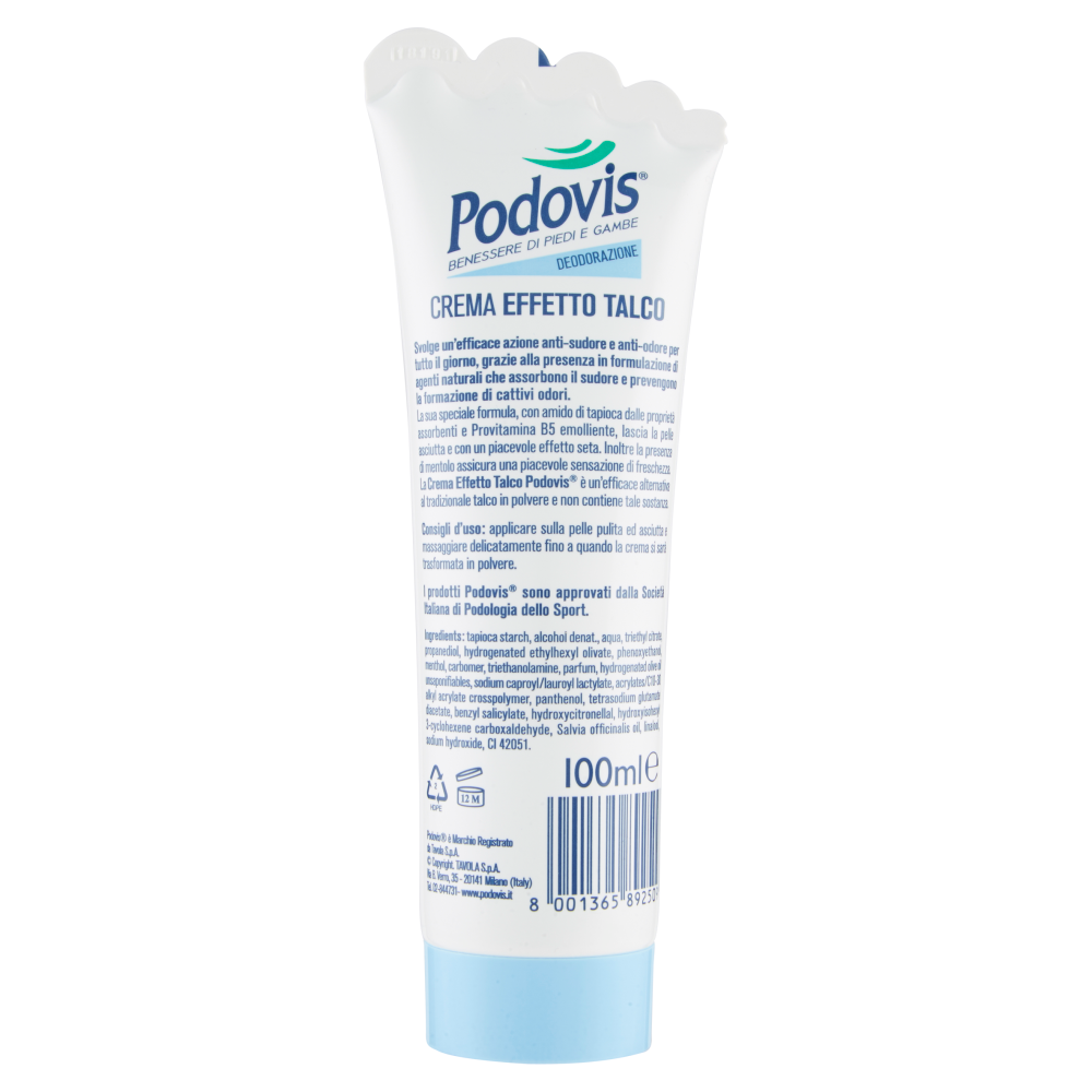 Podovis Crema Effetto Talco 100ml, , large