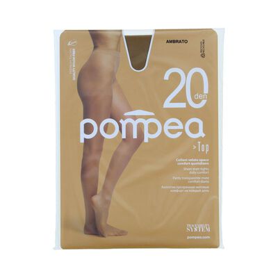 Pompea Collant 20 Den 4-L Ambrato