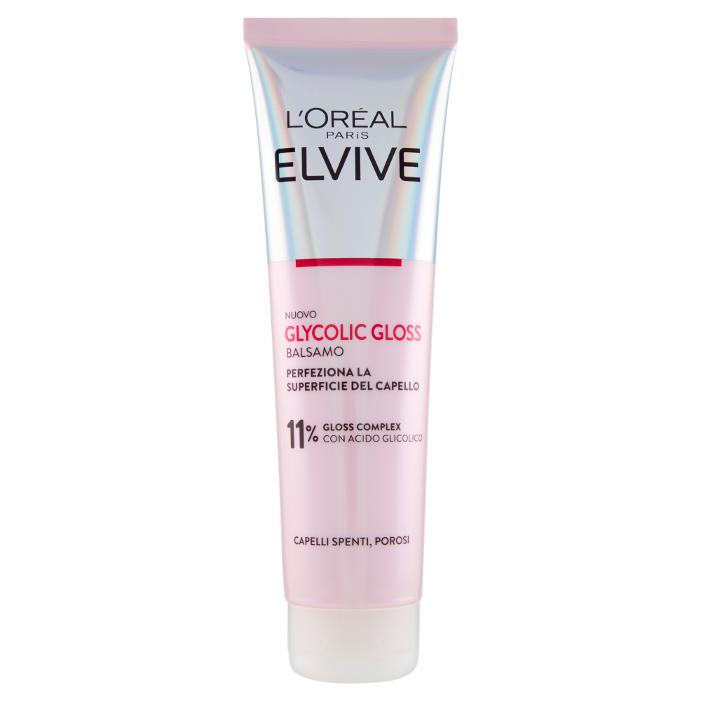 L'Oréal Paris Elvive Glycolic Gloss Balsamo con Acido Glicolico 150 ml - -