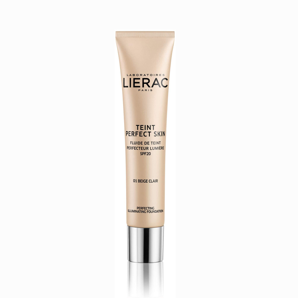 Lierac Teint Perfect Skin Fondotinta Fluido Perfezionatore 01-Beige Clair 30 ml, , large