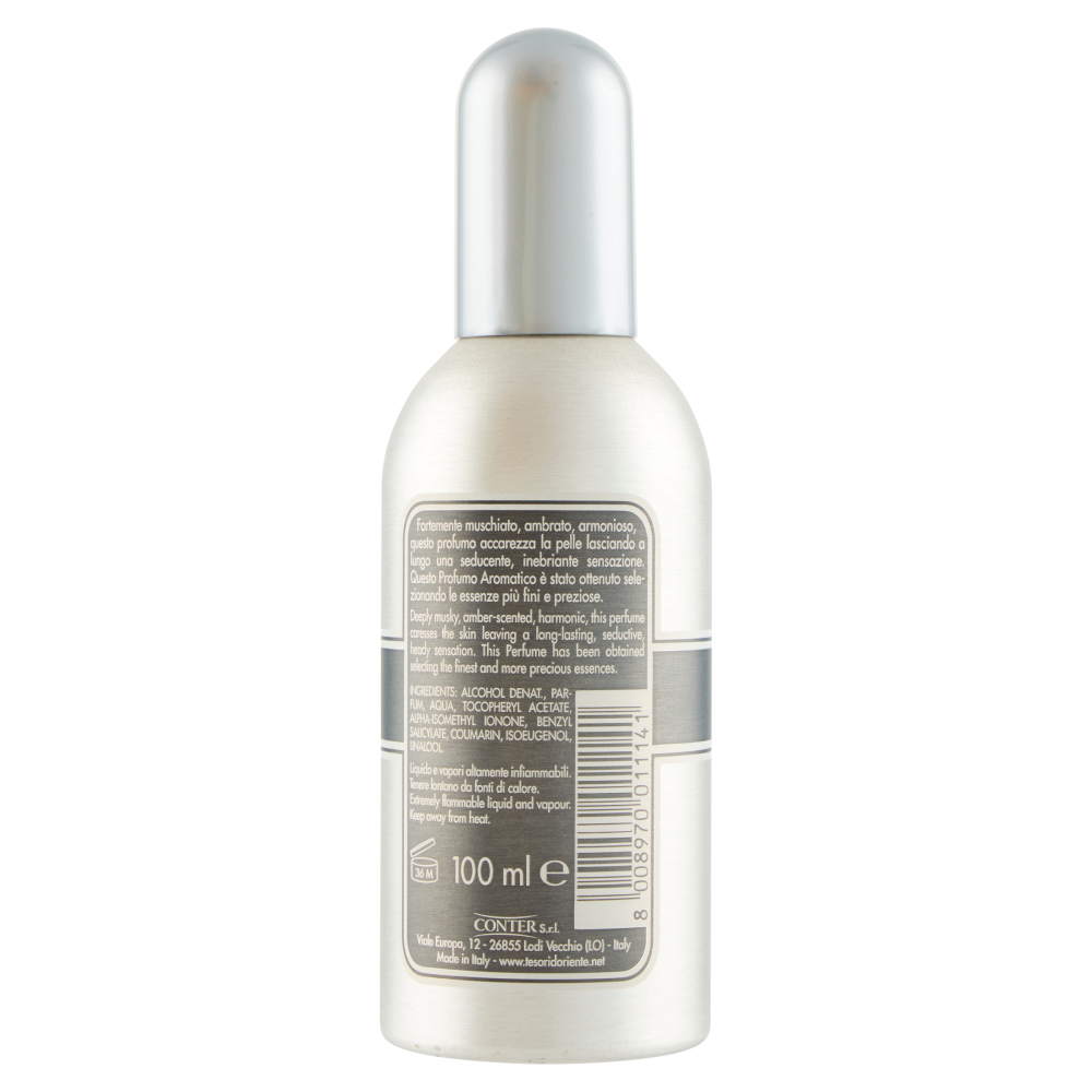 Tesori d'Oriente Muschio Bianco Profumo Aromatico 100 ml, , large