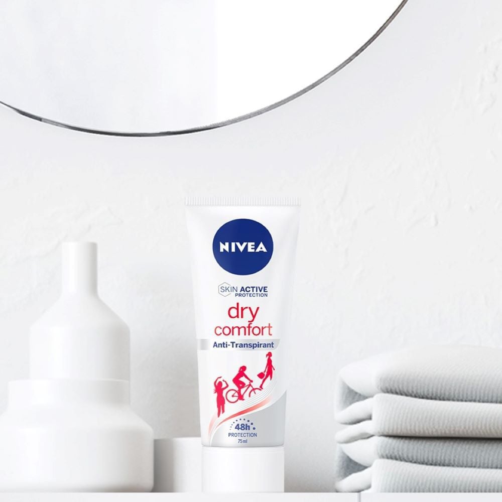 Nivea Dry Comfort Crema Deodorante 75 ml, , large