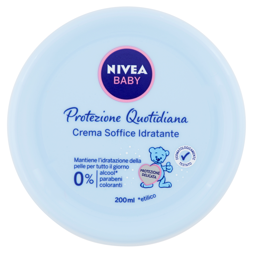 Nivea Baby Protezione Quotidiana Crema Soffice Idratante 200 ml, , large
