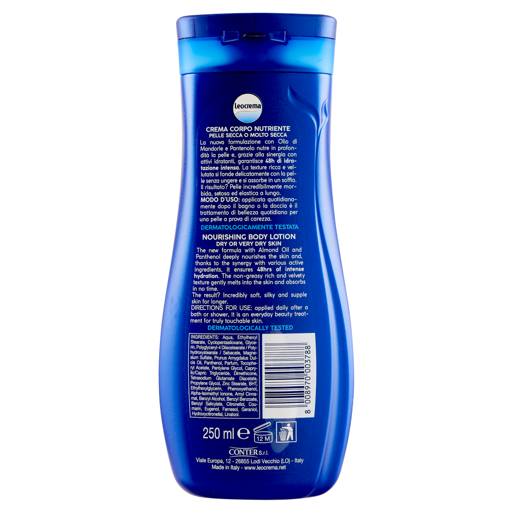 Leocrema Crema Corpo Nutriente 250 ml, , large