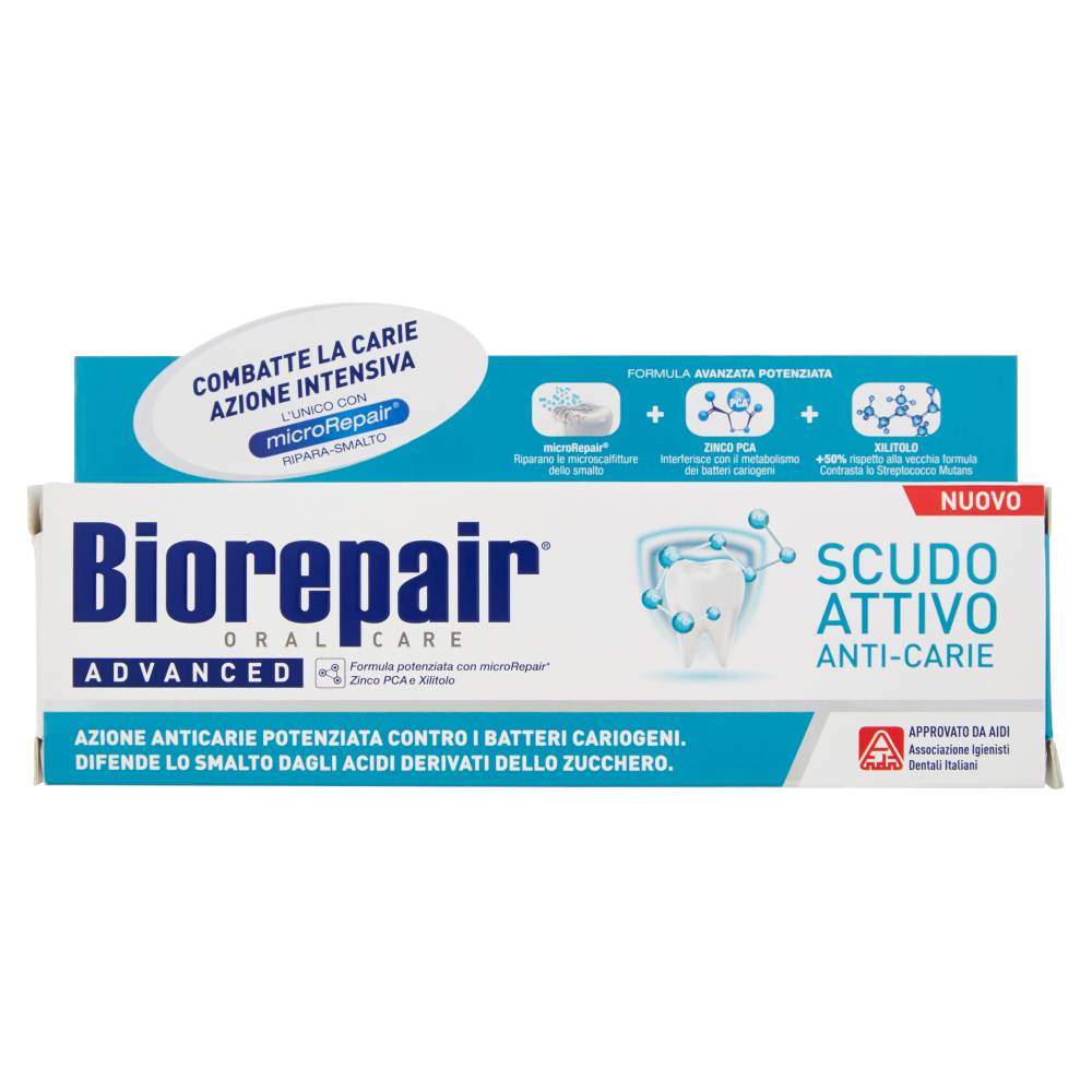 Biorepair Advanced Scudo Attivo Dentifricio 75 ml, , large