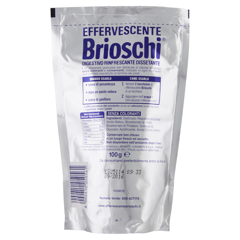 Brioschi Effervescente 100 g, , large