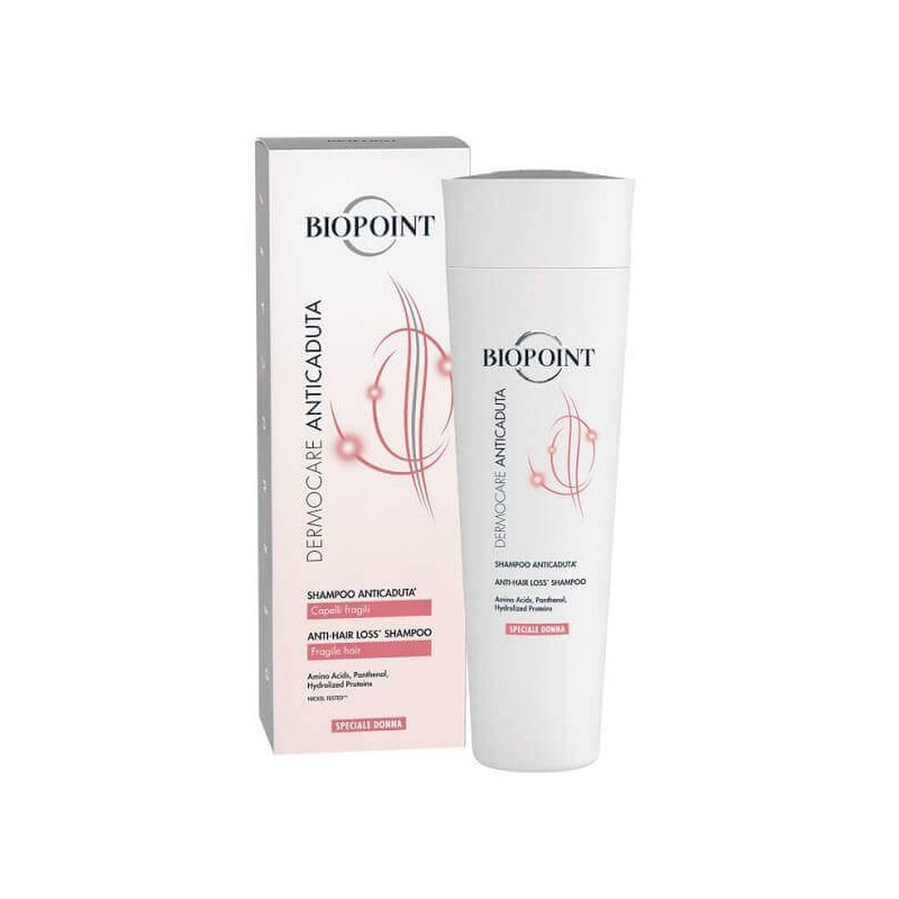 Biopoint Personal Dermocare Shampoo Anticaduta Donna 200 ml, , large