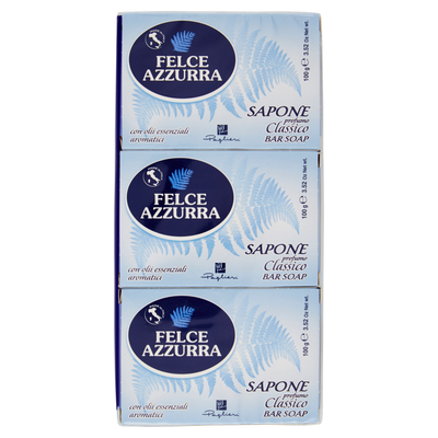 Felce Azzurra Classico Sapone 3 Pezzi 100g