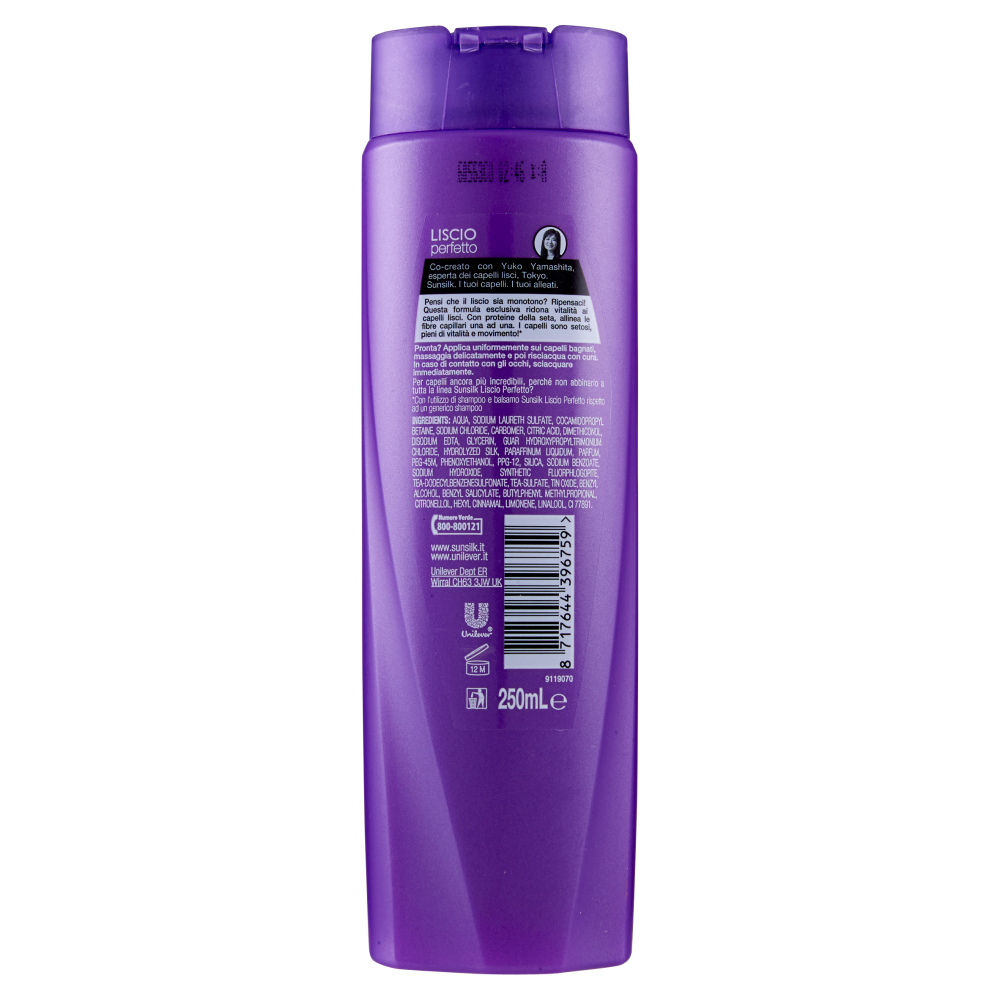 Sunsilk Liscio Perfetto Shampoo 250 ml,  Sunsilk Liscio Perfetto Shampoo 250 ml, , large