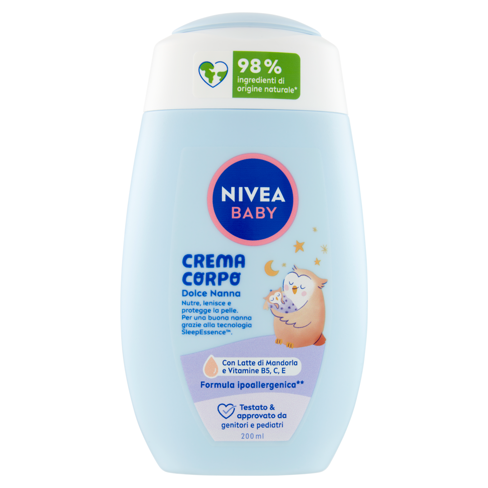 Nivea Baby Crema Corpo Dolce Nanna 200ml, , large