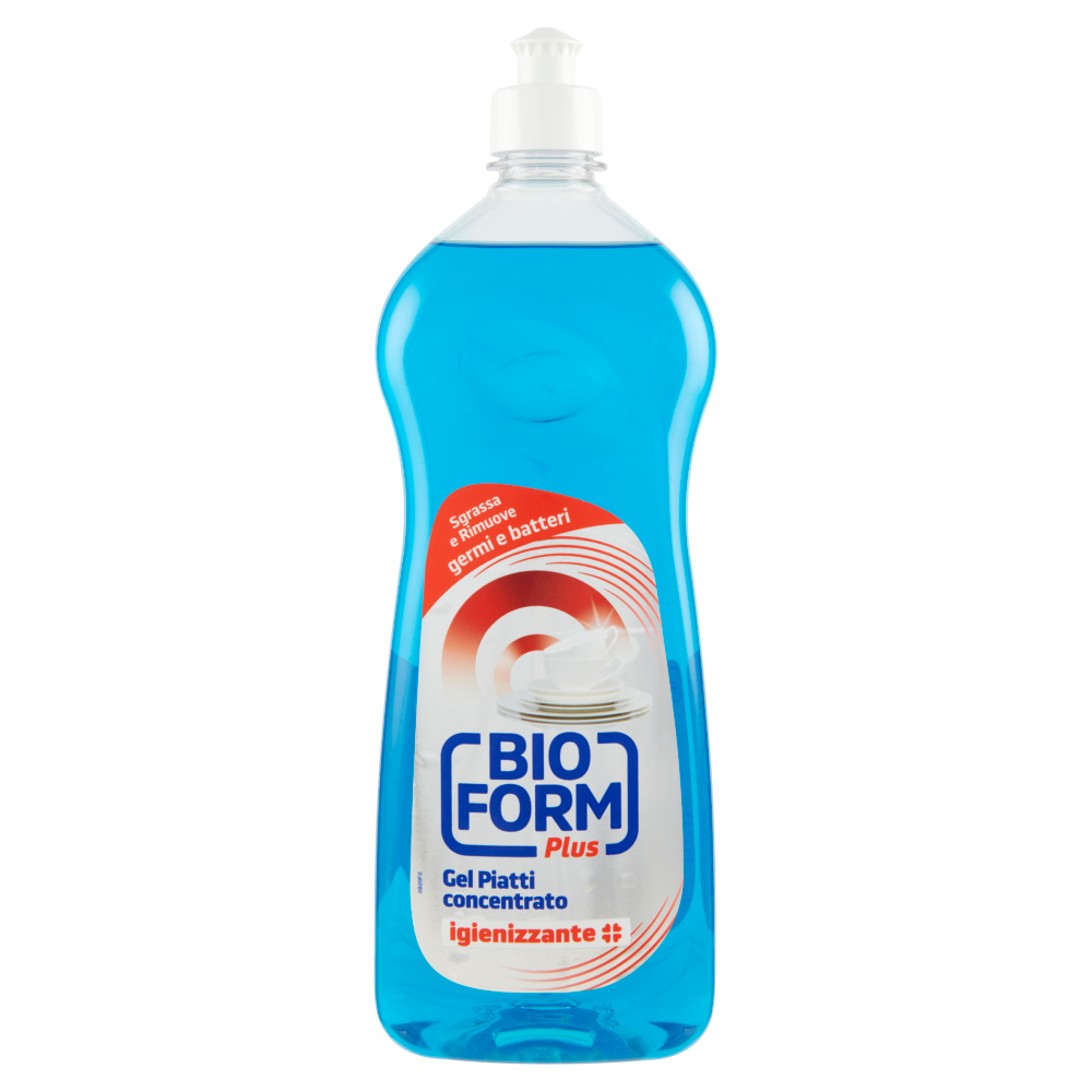 Bioform Plus Gel Piatti Concentrato Igienizzante 1000 ml, , large