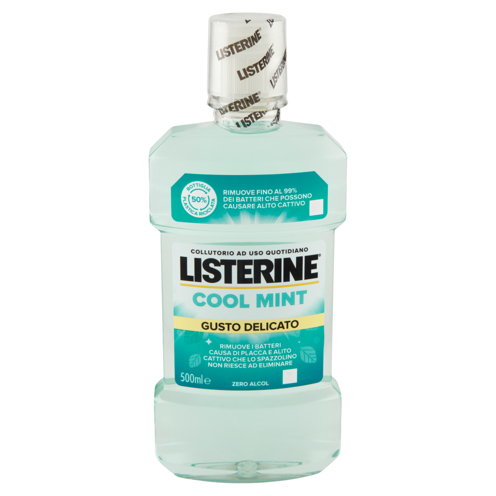 Listerine Cool Mint Gusto Delicato 500 ml, , large