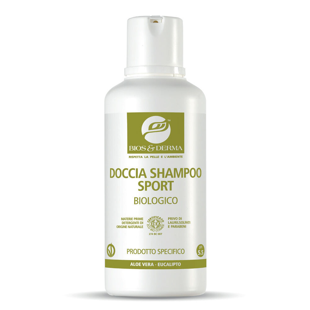 Bios&Derma Doccia Shampoo Biologico 500 ml, , large