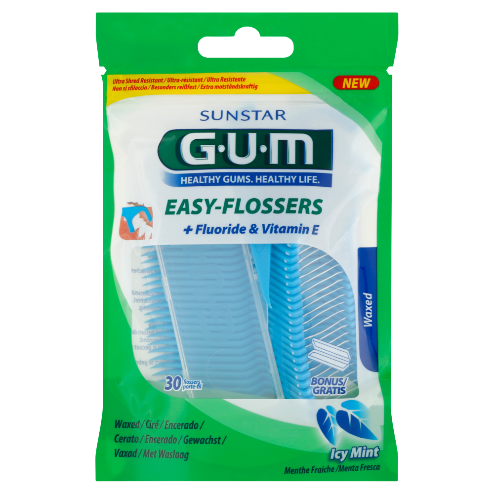 Gum Easy-Flossers Filo Interdentale 30 Metri, , large