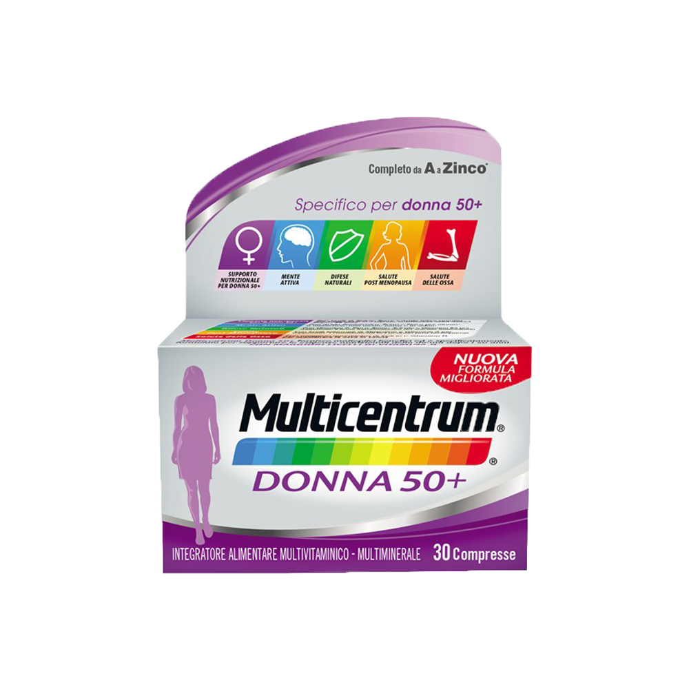Multicentrum Donna 50+ 30 Compresse, , large