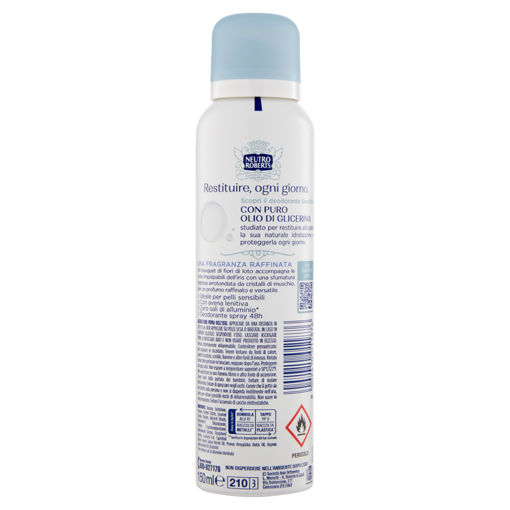 Neutro Roberts Sensibile Avena e Loto 150 ml, , large