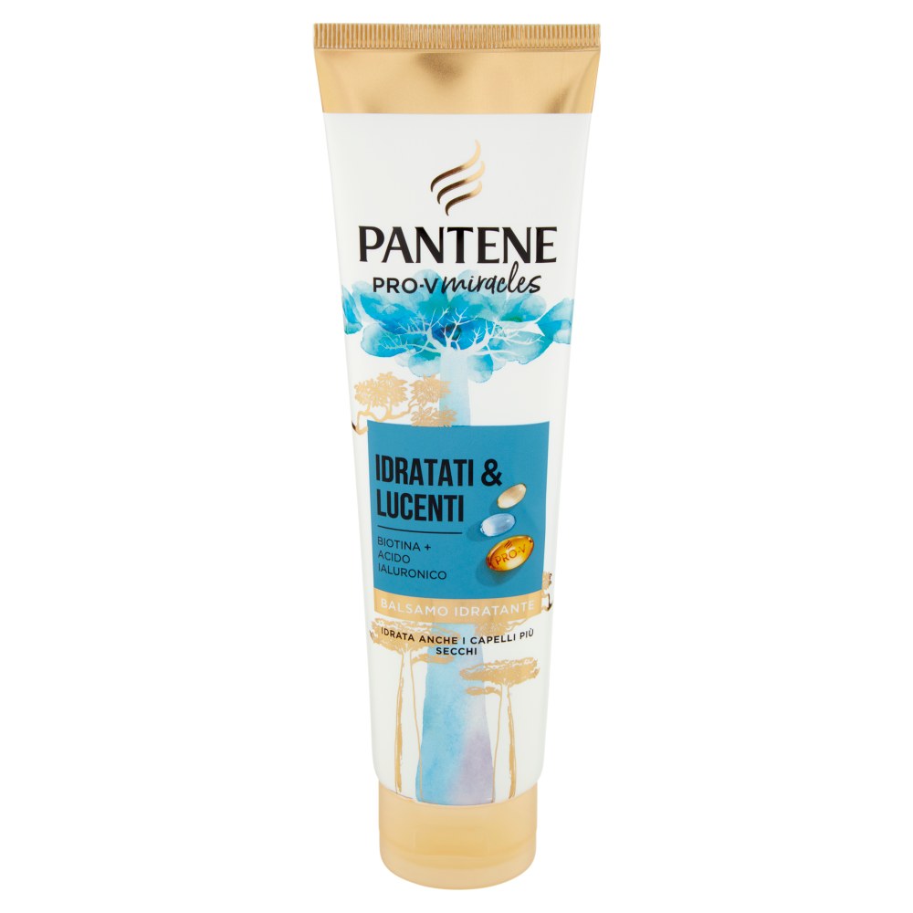 Pantene Pro-V miracles Idratati & Lucenti Balsamo Idratante 160 ml, , large