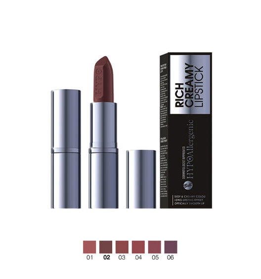 Bell HYPOAllergenic Rich Creamy Lipstick N.02 - -