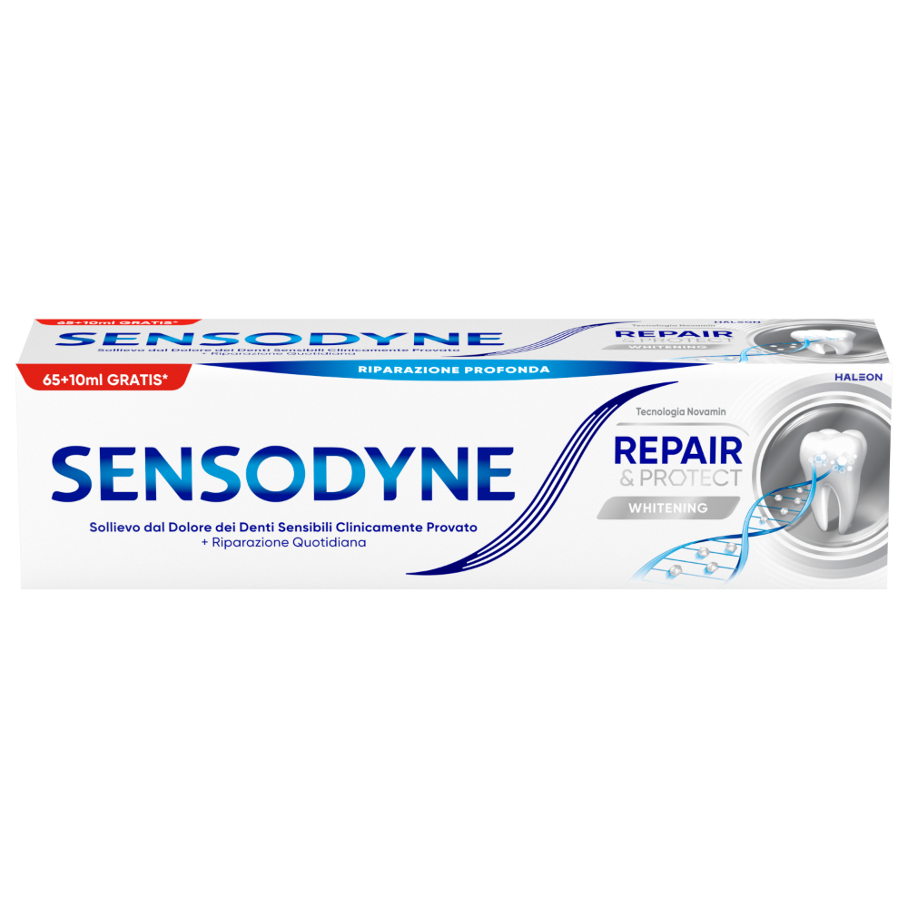 Sensodyne Dentifricio Ripara e Proteggi Whitening 75ml - -
